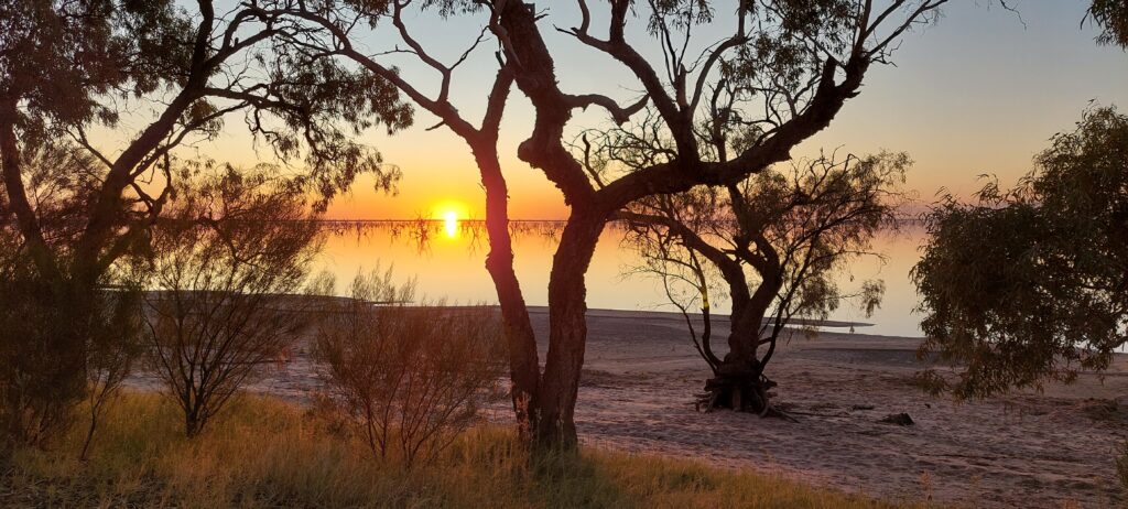 Menindee lakes, NSW, Australia.